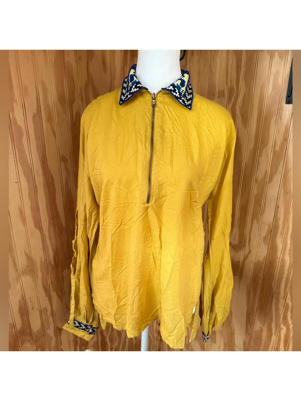 NWT Khaadi 1/2 Zip Top